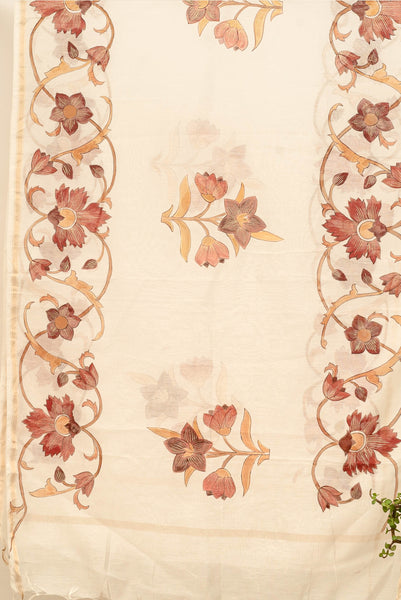 Mughal Kanat Handpainted Dupatta