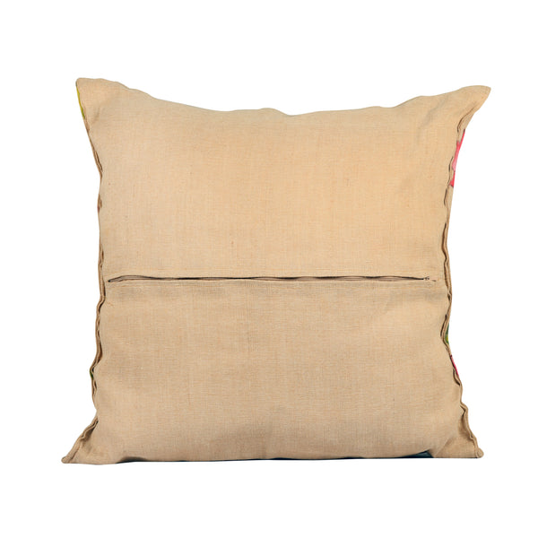 Pichwai Lotus Handpainted Cushion Cover