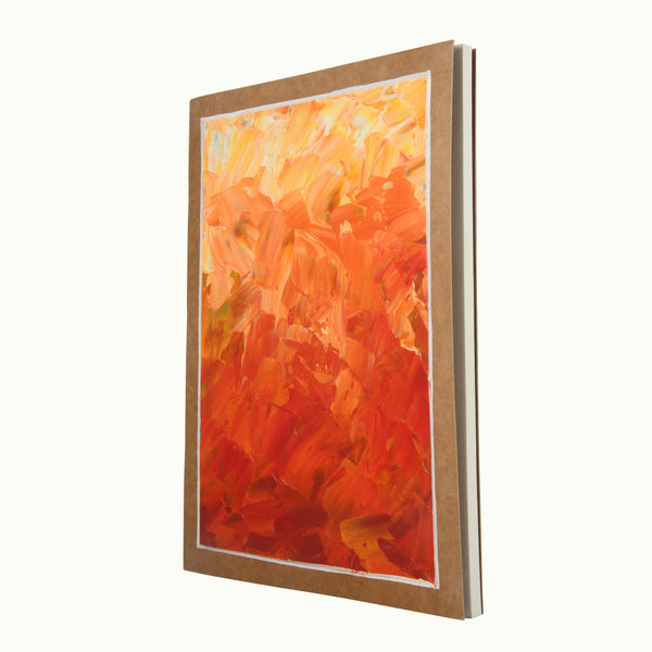 Mighty Fire Hand Painted Diary