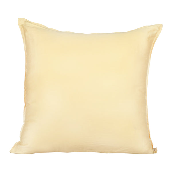 Mughal Sunflower Handpainted Cushion Cover