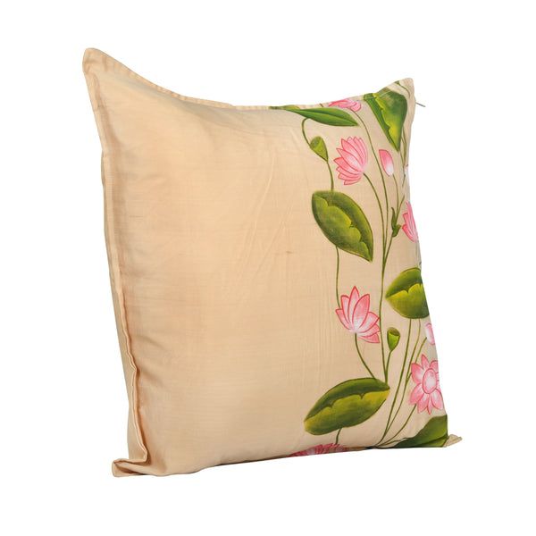 Pichwai Jalaj Cushion Cover