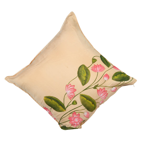 Pichwai Jalaj Cushion Cover