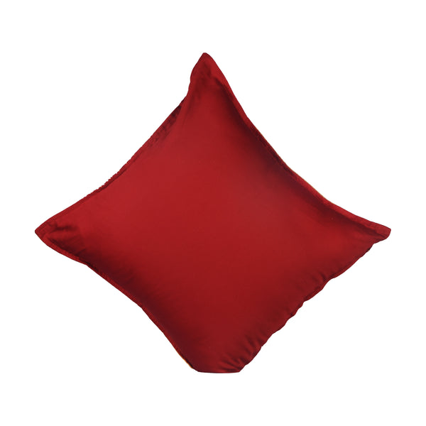 Handpainted Red Cushion Cover