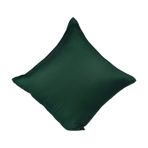 Handpainted Green Cushion Cover
