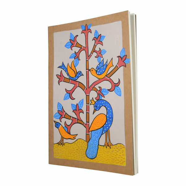 Mayur Gond Art Hand Painted Diary