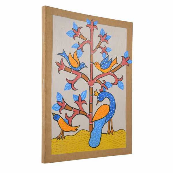 Mayur Gond Art Hand Painted Diary
