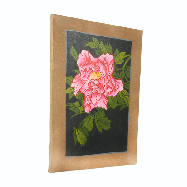 Peony Hand Painted Diary