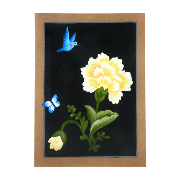 Hand Painted Diary-Vintage Carnation