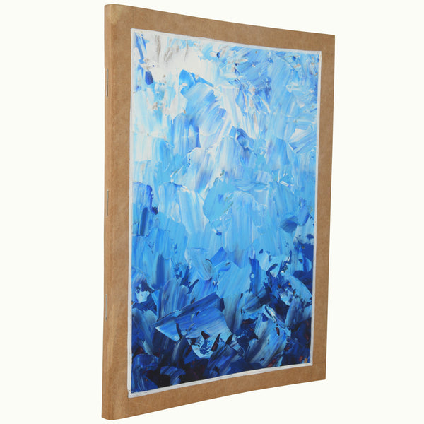 Ocean Waves Hand Painted Diary