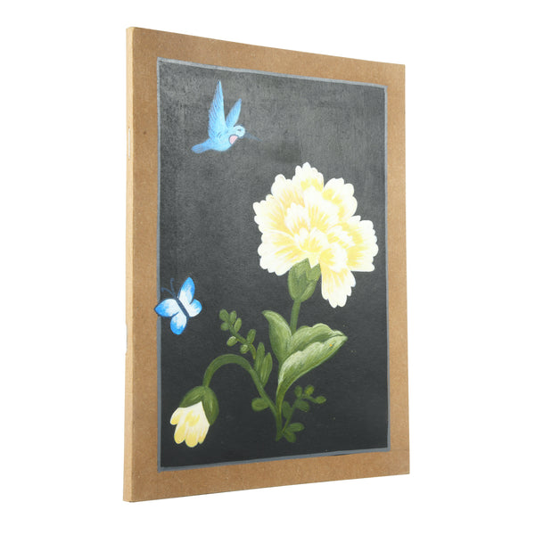 Hand Painted Diary-Vintage Carnation