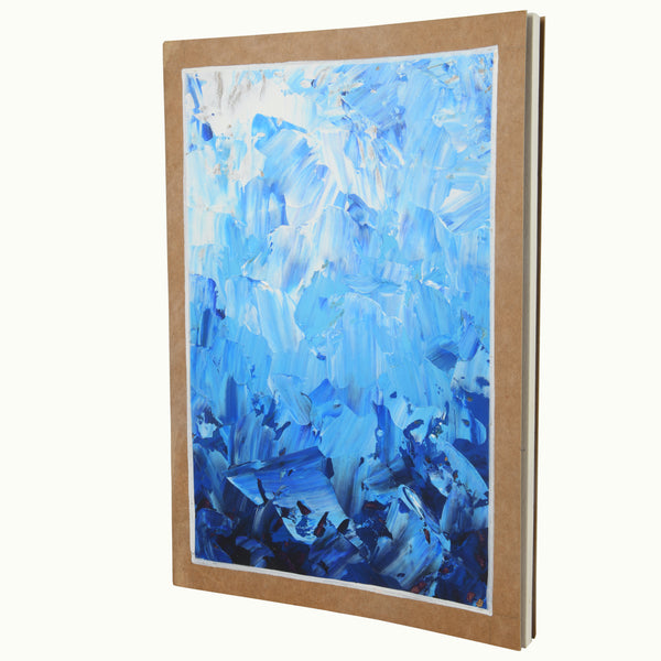 Ocean Waves Hand Painted Diary