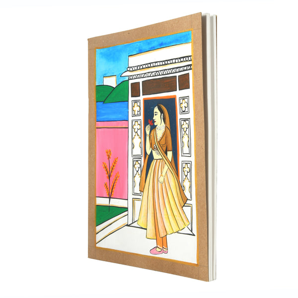 Hand Painted Diary-Mughal Rani
