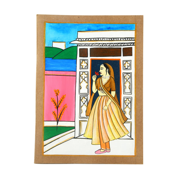 Hand Painted Diary-Mughal Rani