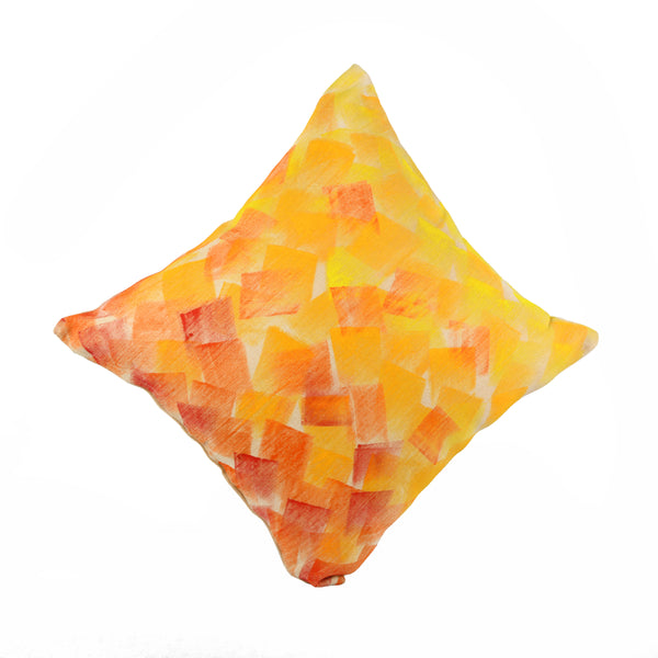 Handpainted Abstract Cushion Cover