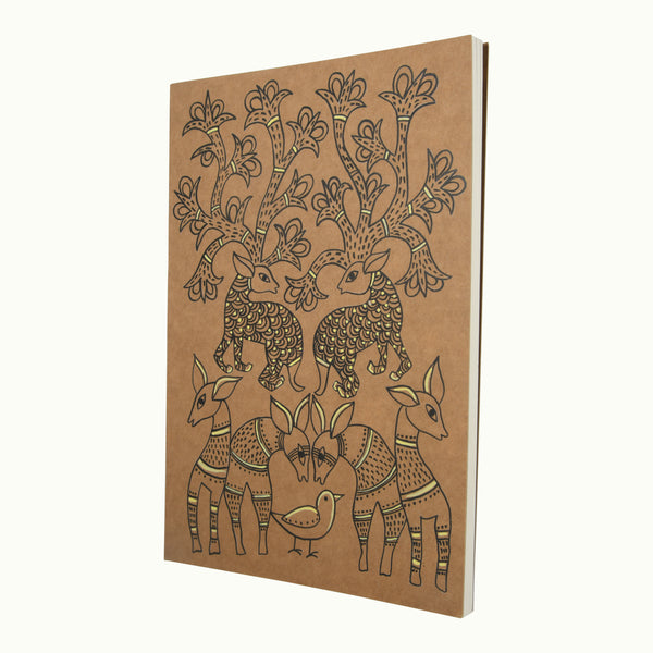 Hand Painted Gond Art Diary
