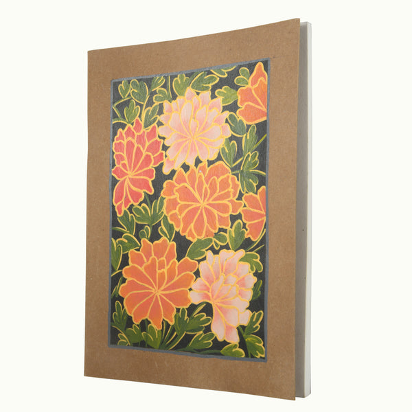 Hand Painted Diary-Persian Bunch
