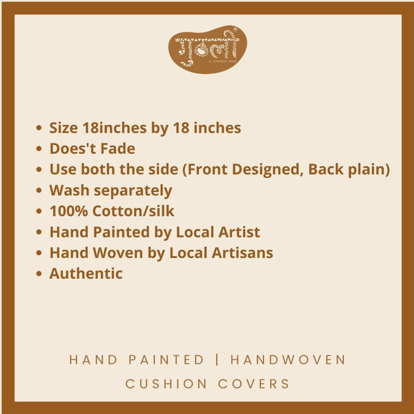 Chakra cushion covers set of 5 - Guthali