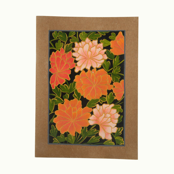 Hand Painted Diary-Persian Bunch