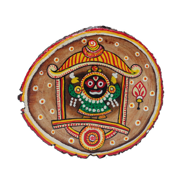 Ganjifa Wooden Coaster Bunch of 5 - Guthali