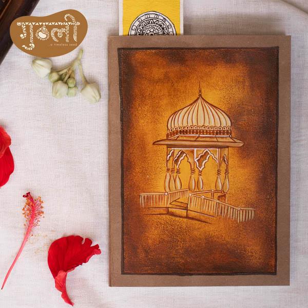 Hand Painted Diary-Heritage Affair,Hand Painted DiariesFor Gift, Gift For Him, Gift For Her