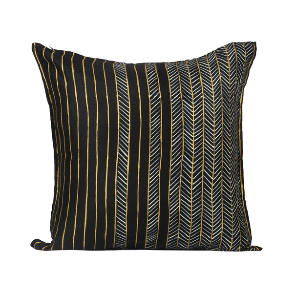 Buy Multicolor Hand Painted Cushion Cover, Cushion Cover Online, Cushion Cover 16*18