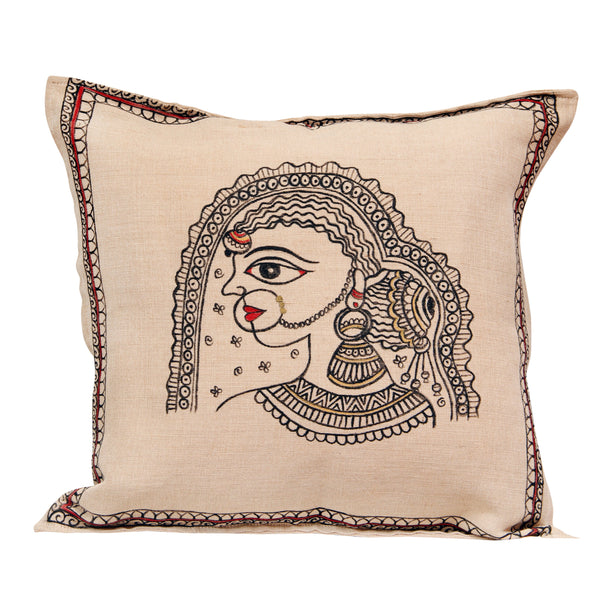 Handpainted Cushion Cover designs, Hand painting on cushion covers, Pillow cover design ideas