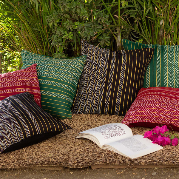 Geometric Cushion Cover Set of 5