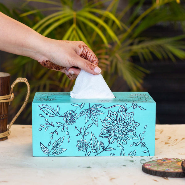 Mughal Bagh Tissue Box