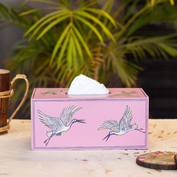 Pastel Saras Tissue Box