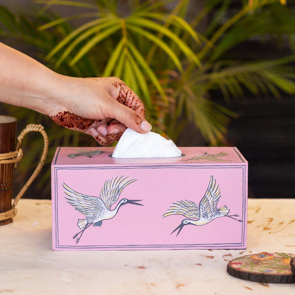 Pastel Saras Tissue Box