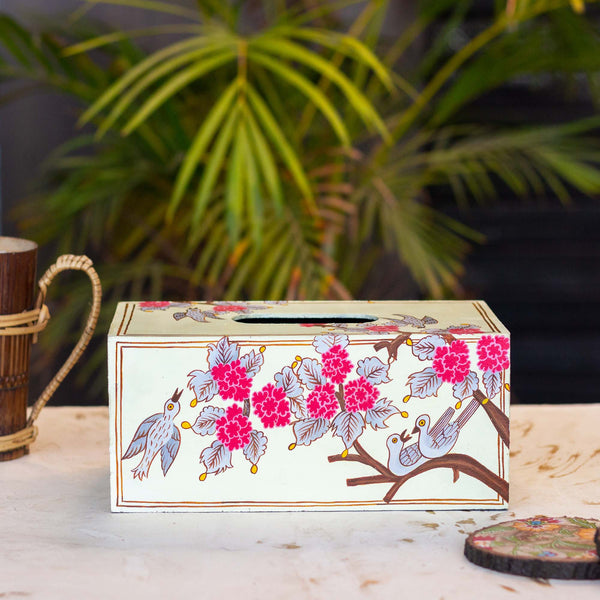 Spring Land Tissue Box