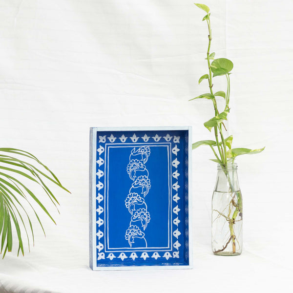 Handpainted Nyla tray Set of 3