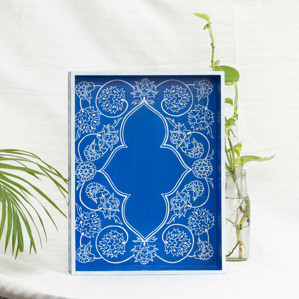 Handpainted Nyla tray Set of 3