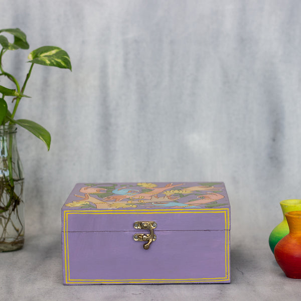 Hand Painted Mudra Art Box