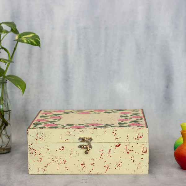 Handpainted Pichwai Accessory Wooden Box