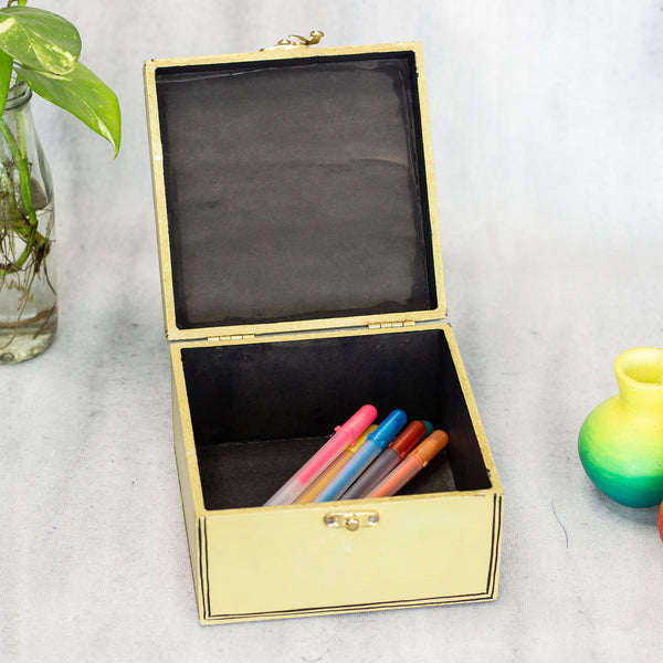 Handpainted Gond Art Organizer Box