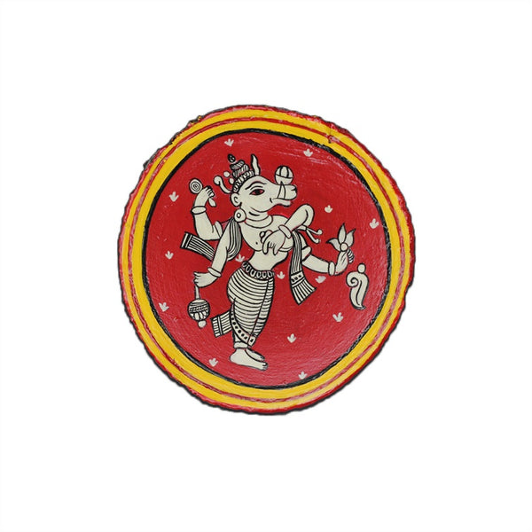 Ganjifa Wooden Coaster Bunch of 5 - Guthali