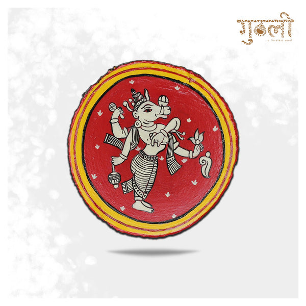 Ik Varaha Wooden Coaster - Guthali