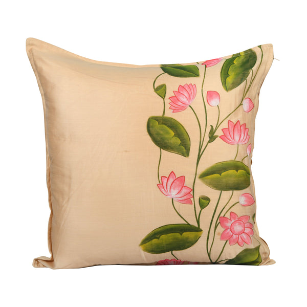 Handpainted Cushion Cover designs, Hand painting on cushion covers, Pillow cover design ideas