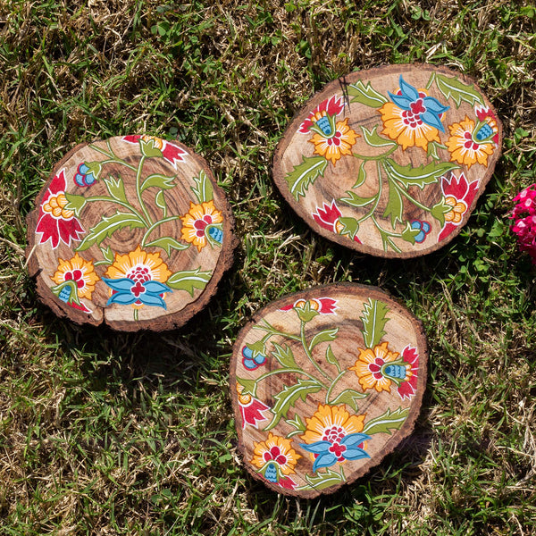 Mughal Chintz Coaster Set of 6