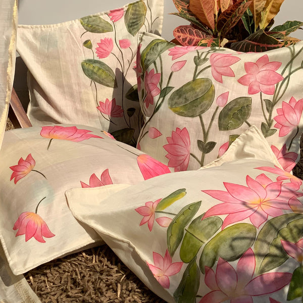 Floral Cushion Cover Set of 4 - Guthali