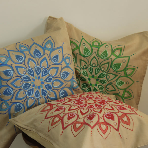 Chakra cushion covers set of 5 - Guthali