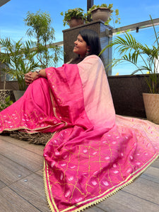 Trending Hand Painted Sarees – Exclusive Artistic Collection | Guthali Studio