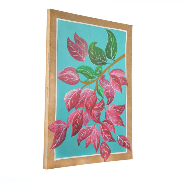 Bougainvillea Hand Painted Diary