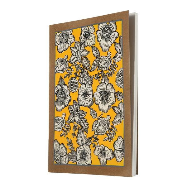 Hand Painted Diary-Yellow Estate