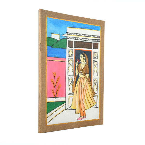 Hand Painted Diary-Mughal Rani