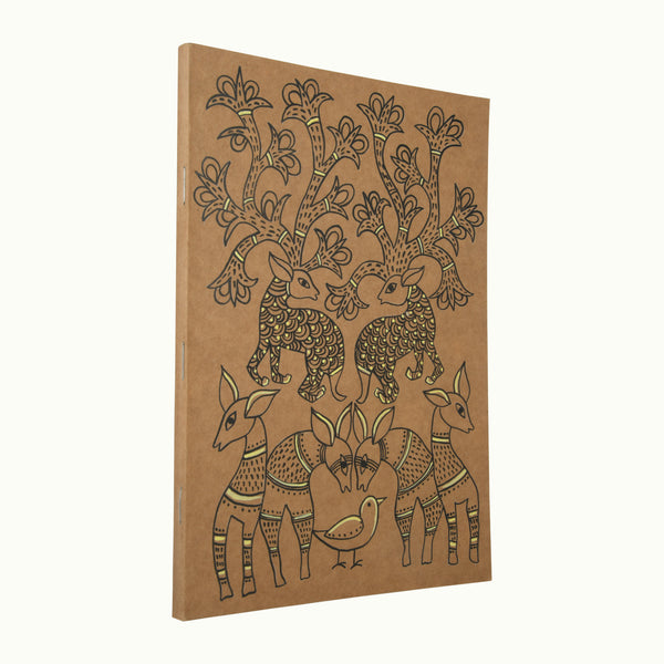 Hand Painted Gond Art Diary