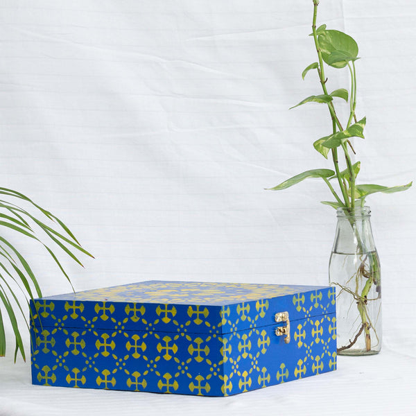 Handpainted Mandala Art Wooden Box