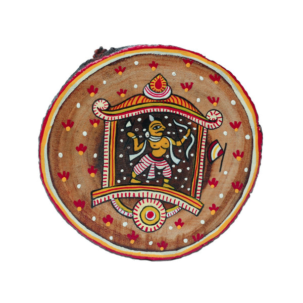Ik Parshurama Wooden Coaster - Guthali