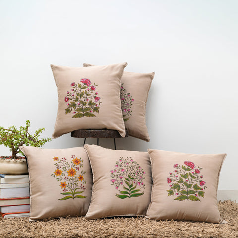 Handpainted Cushion Cover designs, Hand painting on cushion covers, Pillow cover design ideas, Pastel Cushion Covers In India